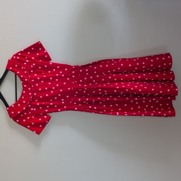 GownTown Women's 1950's Retro Swing Dress With Bow - Picture 1 of 9
